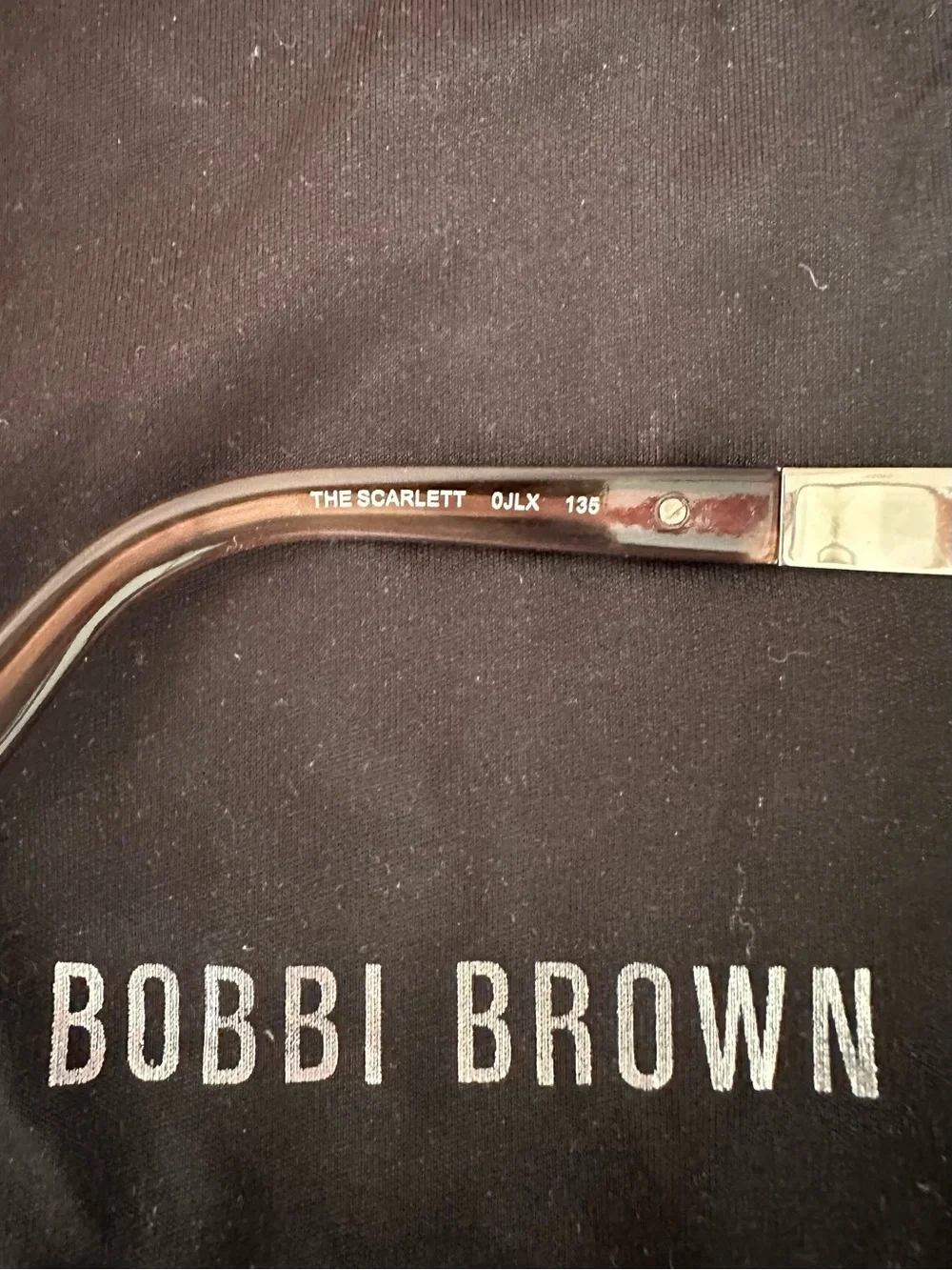 Bobbi Brown eyeglass frame Blush Pink Transparent